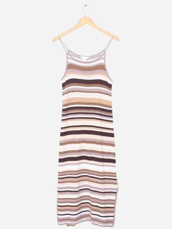 House of Harlow 1960 Dresses & Skirts - House of Harlow Crochet Maxi Dress Striped Brown Size M